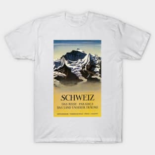 Vintage Travel - Switzerland (Schweiz) T-Shirt